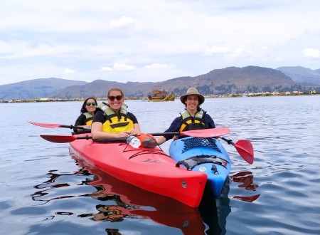 Kayak Lake Titicaca