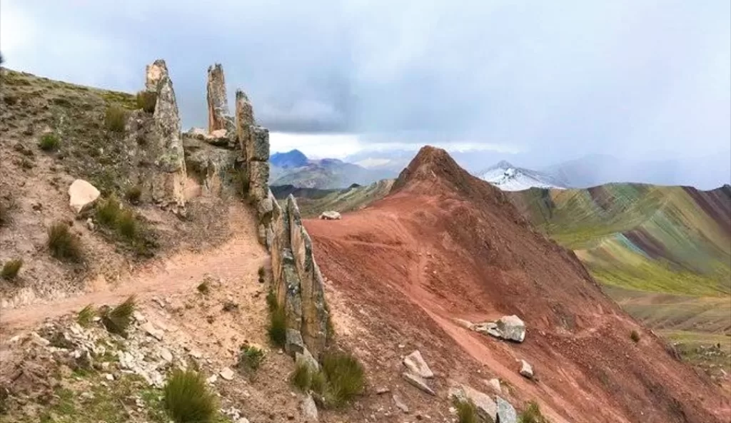 Landscape at Palccoyo Mountain