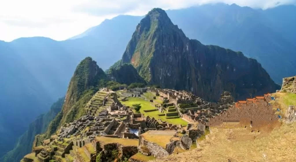 Machu Picchu view from a different point