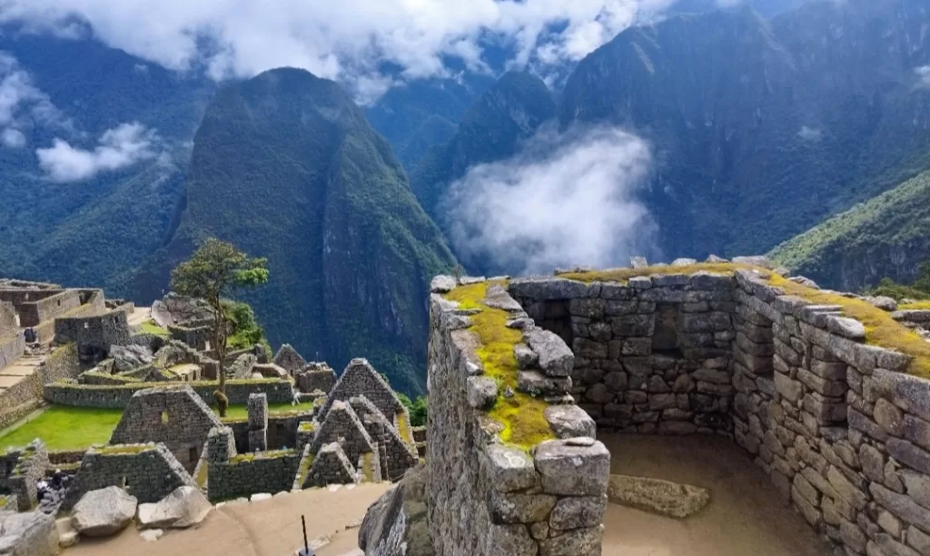 Machu Picchu picture from inside