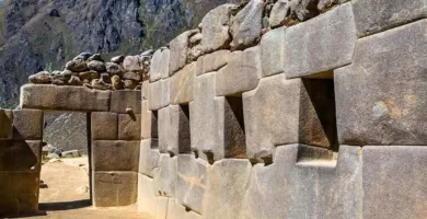 The stone windows at Ollantaytambo