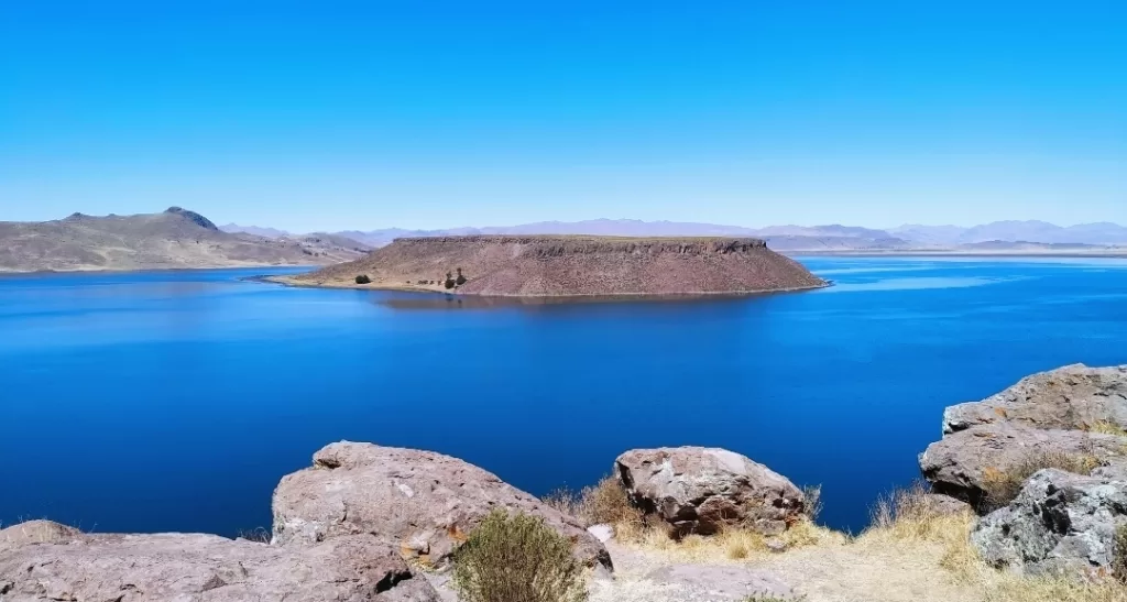 View of the Umayu lagoon