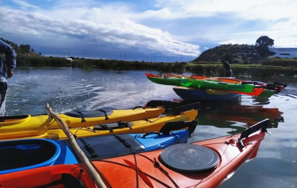 Andean Ways Lake Titicaca Kayak fleet