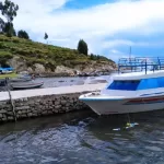 Motor boat from Copacabana to Isla del Sol