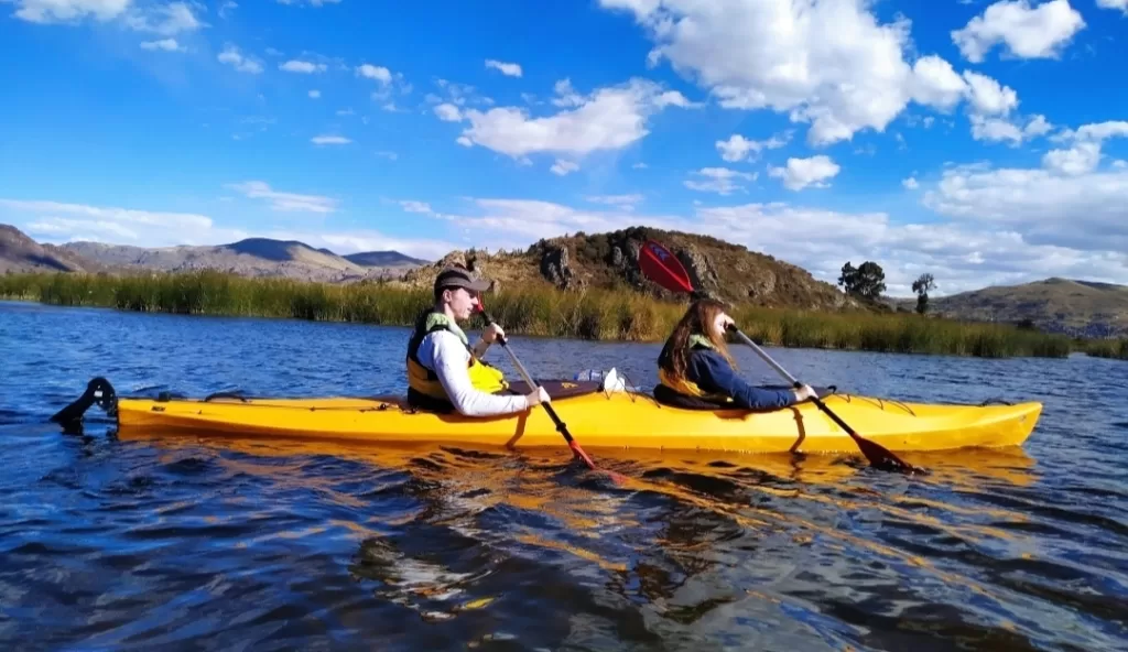 Taking a different waterway to Puno