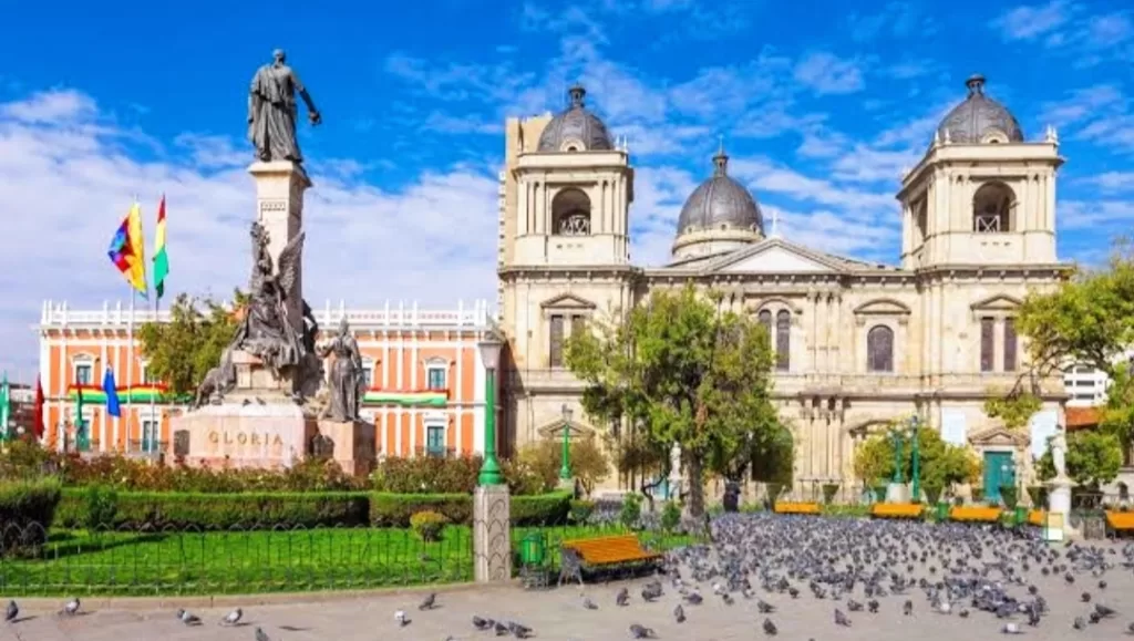 Murillo Square La Paz Bolivia