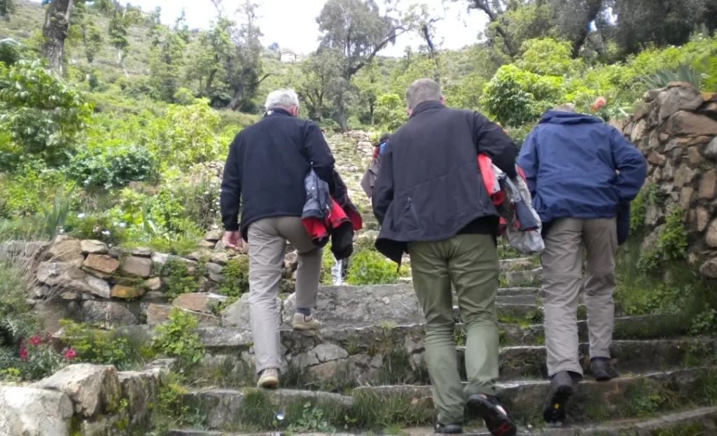 The garden of the Inca, Yumani, Sun Island Bolivia