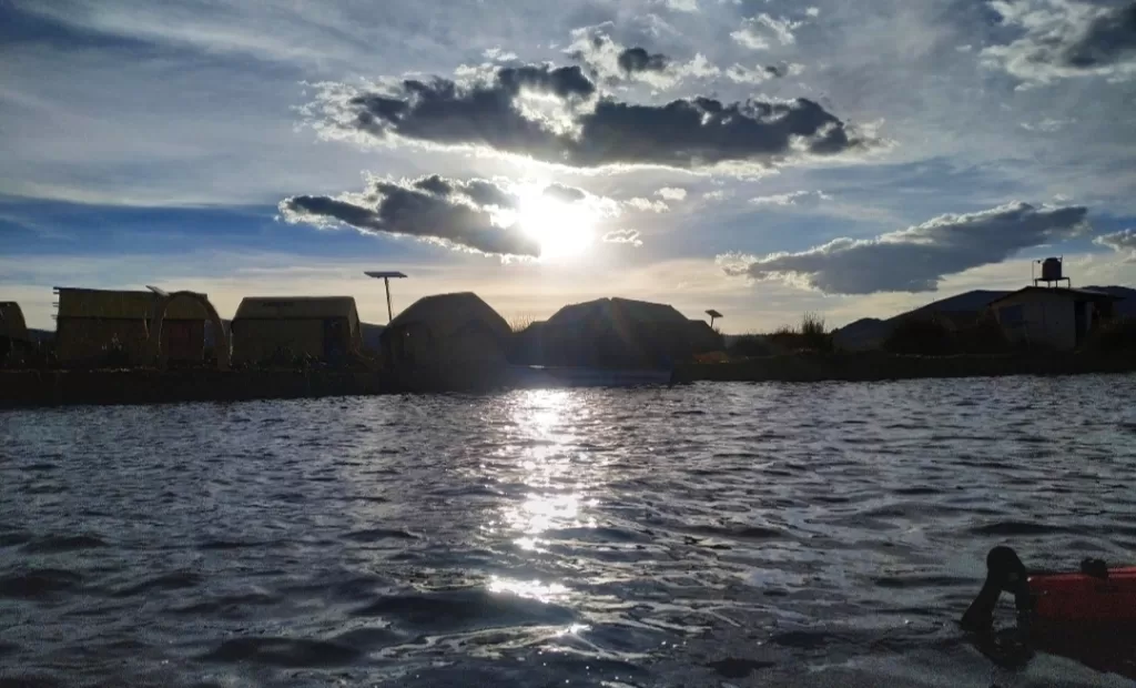 Full Moon on Lake Titicaca