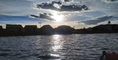 Full Moon on Lake Titicaca