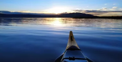 Immerse in the beauty of Uros Islands at sunrise